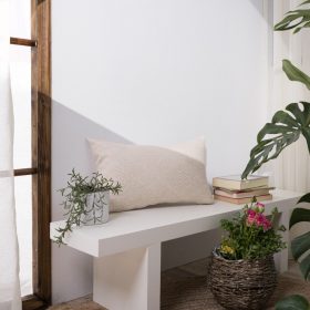 Μαξιλαροθήκη Treviso 01 - 65x65cm δαπέδου με γέμιση  της TEORAN - Image 2