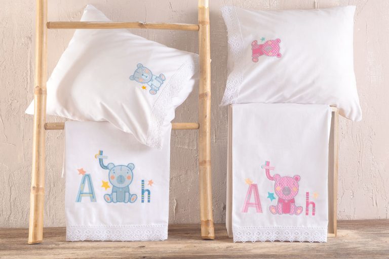 ARTHUR ΣΙΕΛ - ΣΕΤ ΣΕΝΤΟΝΙΑ ΒΡΕΦΙΚΑ 3 ΤΕΜ. KENTHMA 100X160 100% ΒΑΜΒΑΚΙ Rythmos - Image 4