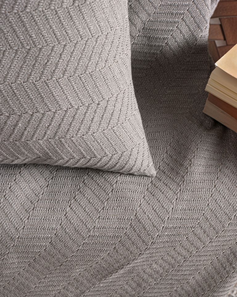 EWAN - ΡΙΧΤΑΡΙ 180X330 ΓΚΡΙ 180X330 80% ΒΑΜΒΑΚΙ - 20% ΠΟΛΥΕΣΤΕΡΑΣ Rythmos - Image 1