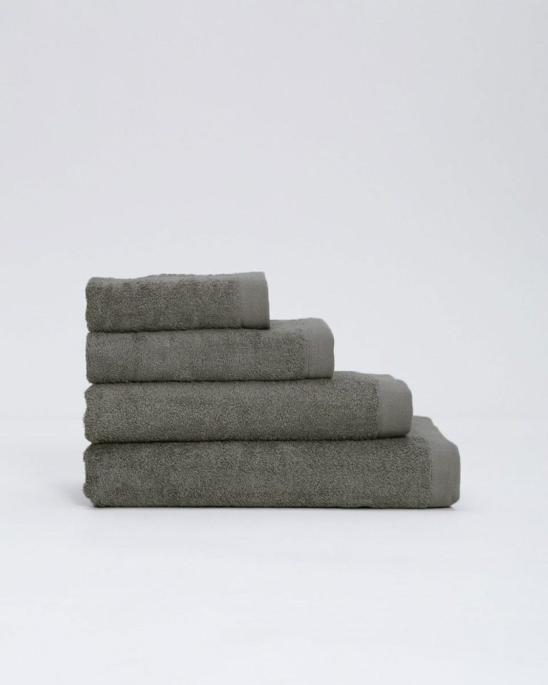 joker-anthraki-petseta-new-1_3.jpg Βαμβακερή Μονόχρωμη Πετσέτα Joker 500gsm Λουτρού | 75x160cm Ανθρακί της Pennie - Image 1