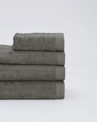 Βαμβακερή Μονόχρωμη Πετσέτα Joker 500gsm Λουτρού | 75x160cm Ανθρακί της Pennie - Image 2