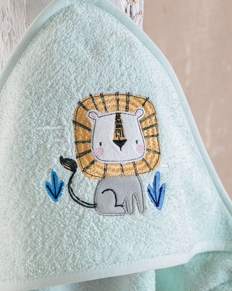 KIMBI - ΚΑΠΑ ΒΡΕΦΙΚΗ 75Χ75 100% ΒΑΜΒΑΚΙ Rythmos - Image 1