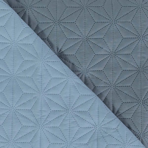 Κουβερλί Stellar Μονό 160 x 240 cm  100% Πολυέστερ Σιέλ-Γκρι BOREA - Image 9