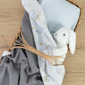 Κουβέρτα Αγκαλιάς Birdie 80 x 110 cm  80% Βαμβάκι-20% Πολυέστερ Ροζ BOREA