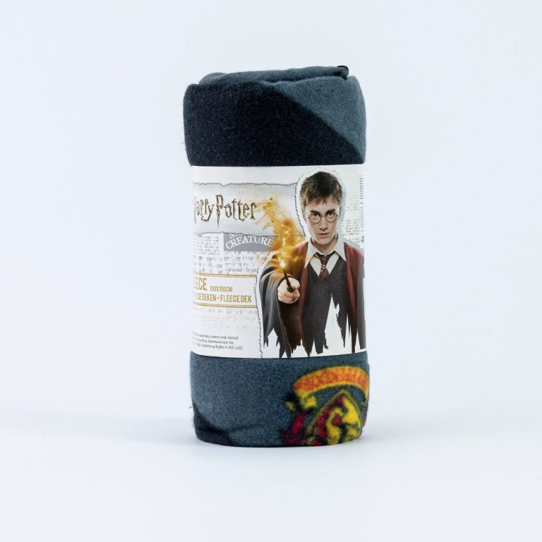 Κουβέρτα Fleece Harry Potter 100 x 150 cm  100% Πολυέστερ Γκρι BOREA - Image 2