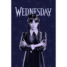 Κουβέρτα Fleece Wednesday 100 x 150 cm 100% Πολυέστερ Μωβ BOREA