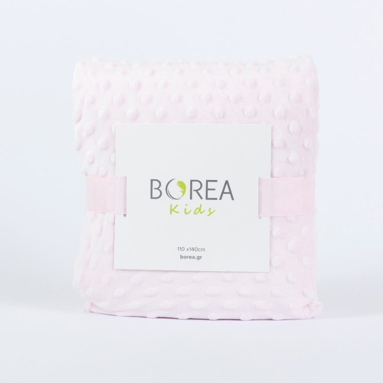 Κουβέρτα Κούνιας Buddies 110 x 140 cm  100% Πολυέστερ Ροζ BOREA - Image 8