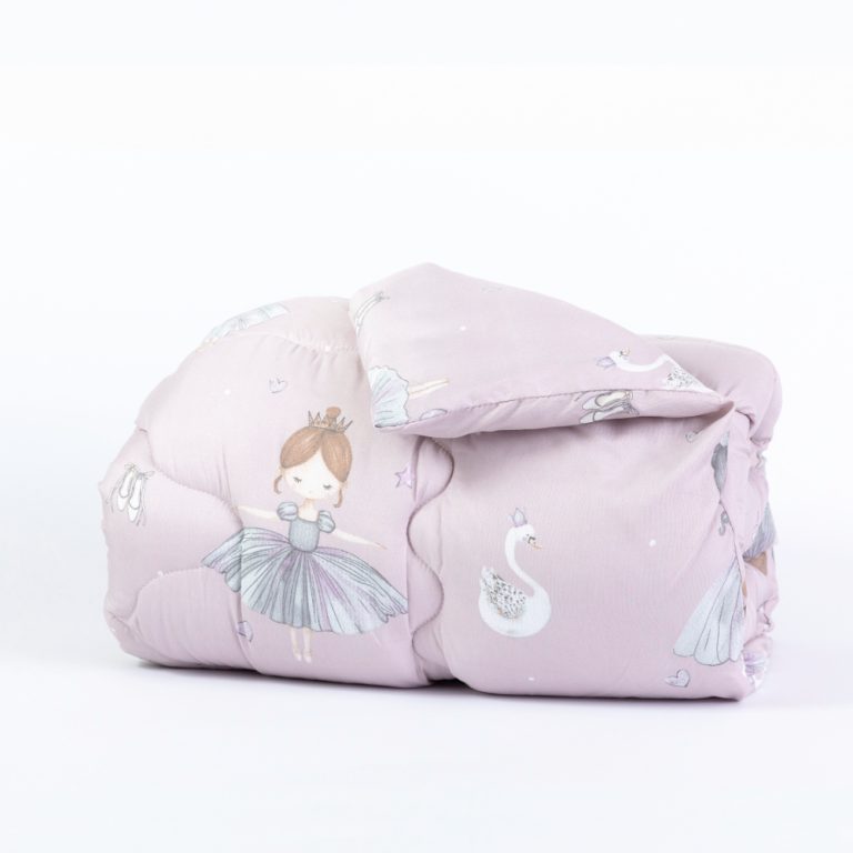 Πάπλωμα Κούνιας Odette 110 x 140 cm  100% Πολυέστερ Λιλά BOREA - Image 3