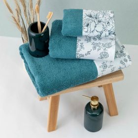 Πετσέτες Σετ 3ΤΜΧ Beatrice 70 x 140 / 50 x 90 / 30 x 50 cm  100% Βαμβάκι Πούδρα BOREA