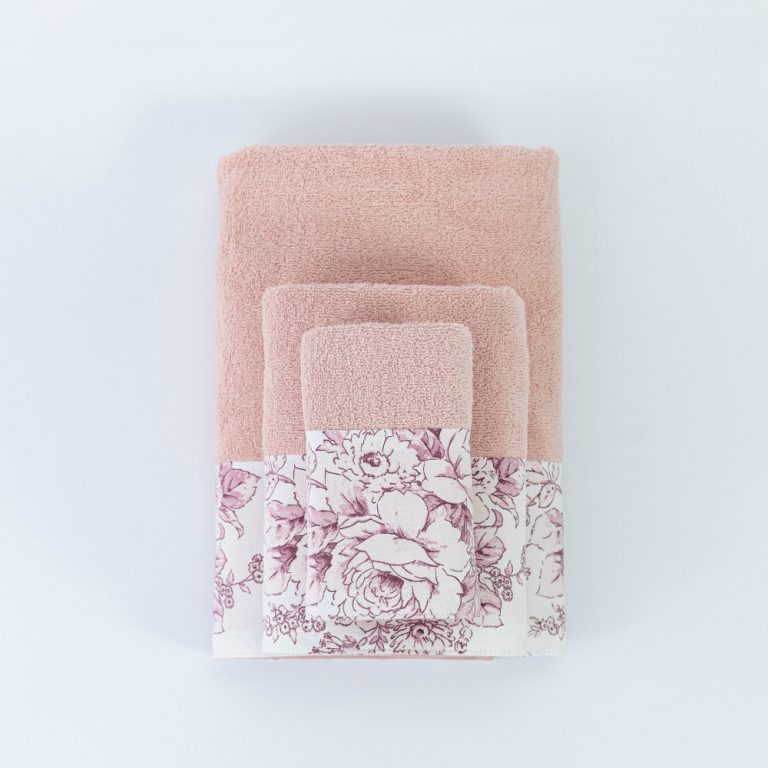 Πετσέτες Σετ 3ΤΜΧ Beatrice 70 x 140 / 50 x 90 / 30 x 50 cm  100% Βαμβάκι Πετρόλ BOREA - Image 11