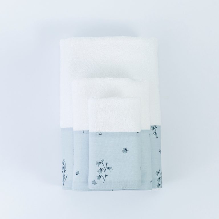 Πετσέτες Σετ 3ΤΜΧ Campanula 70 x 140 / 50 x 90 / 30 x 50 cm  100% Βαμβάκι Εκρού BOREA - Image 11