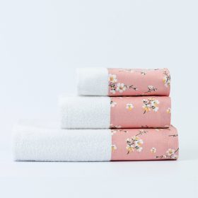 Πετσέτες Σετ 3ΤΜΧ Jasmine 70 x 140 / 50 x 90 / 30 x 50 cm 100% Βαμβάκι Πετρόλ BOREA - Image 7