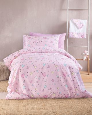 POP HEARTS - ΣΕΤ ΣΕΝΤΟΝΙΑ ΠΑΙΔΙΚΑ 3 ΤΕΜ. ΗΜΙΔΙΠΛΟ (160X260) ΗΜΙΔΙΠΛΟ (160X260) 100% ΒΑΜΒΑΚΙ Rythmos