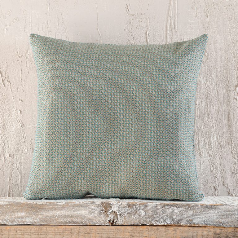 SANTORINI ΜΠΛΕ - ΜΑΞΙΛΑΡΟΘΗΚΗ 40X40 80% ΒΑΜΒΑΚΙ - 20% ΠΟΛΥΕΣΤΕΡΑΣ Rythmos - Image 1