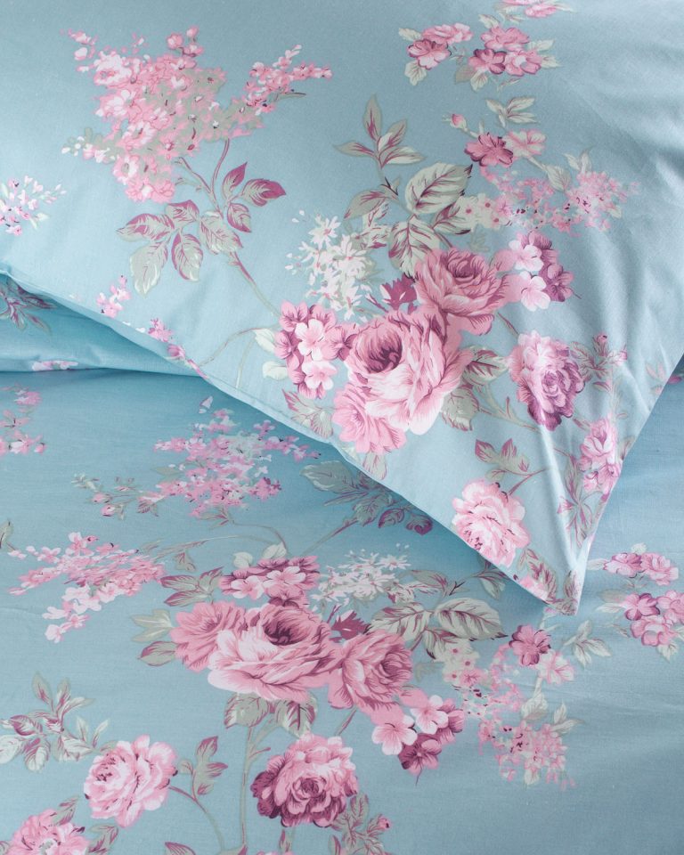 SPRINGTIME ΜΠΛΕ - ΣΕΤ ΣΕΝΤΟΝΙΑ NOVA ΥΠΕΡΔΙΠΛΟ (230X260) ΥΠΕΡΔΙΠΛΟ (230X260) 100% ΒΑΜΒΑΚΙ Rythmos - Image 3