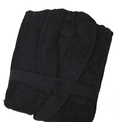 ΜΠΟΥΡΝΟΥΖΙ ΝοXL-DAILY BLACK της SB Home XL COTTON 100% 380 gsm