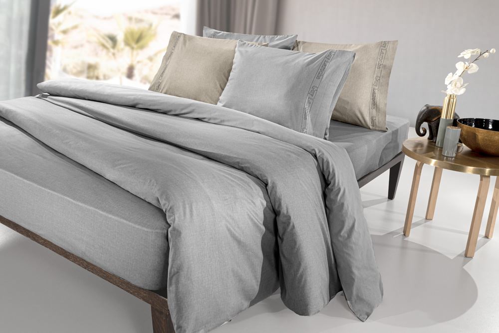 1110092123118.jpg Σεντόνι Color Plus Silver 270x280 της Guy Laroche (100% Cotton Percale) - Image 1