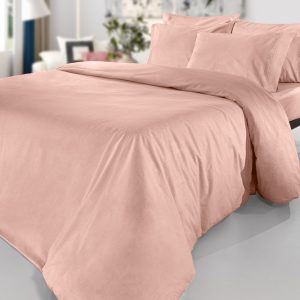 Σεντόνι Color Plus Coral με Λάστιχο 100x200+32 της Guy Laroche (100% Cotton Percale)