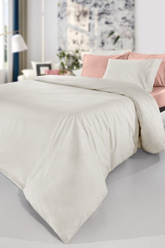 Παπλωματοθήκη Color Plus Ivory 225x245 της Guy Laroche (100% Cotton Percale)