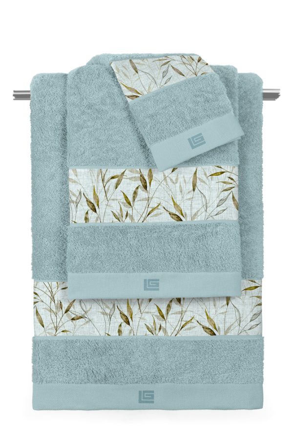 Σετ 3τμχ Πετσέτες Fleria Ocean της Guy Laroche (100% cotton 500 gr/m 2)
