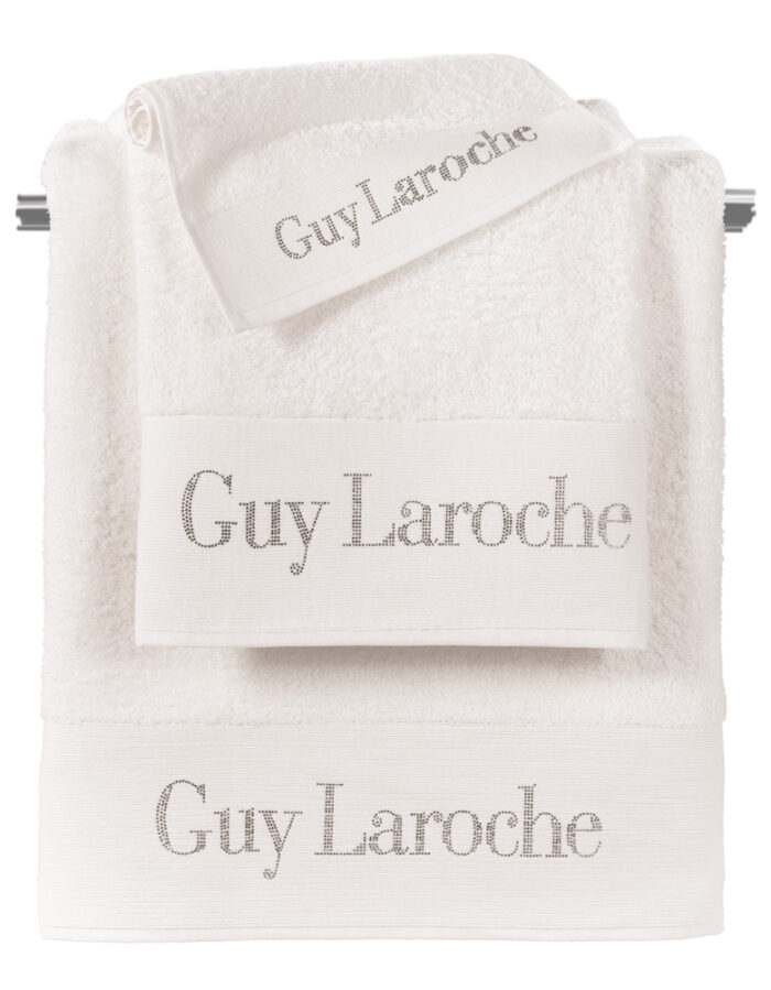 Σετ 3τμχ Πετσέτες Futura Ivory της Guy Laroche (100% cotton 500 gr/m6) - Image 1