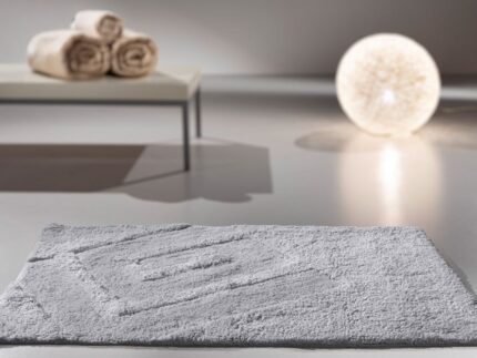 Πατάκι Μπάνιου Trivia Silver 40x60 της Guy Laroche (100% cotton)