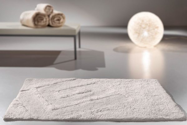 Πατάκι Μπάνιου Trivia Perla 70x120 της Guy Laroche (100% cotton)