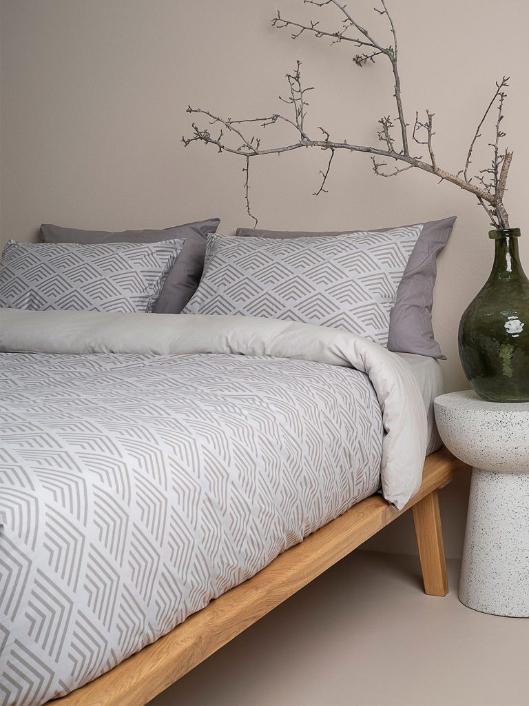 151-55-99.jpg Σετ Σεντόνια Cotton Feelings 2048 Grey Υπέρδιπλο (235x270) SUNSHINEHOME - Image 1