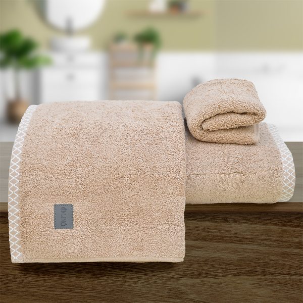 LINO ΠΕΤΣΕΤΑ MARLEY ENGLISH ROSE 80X150 100% Βαμβάκι