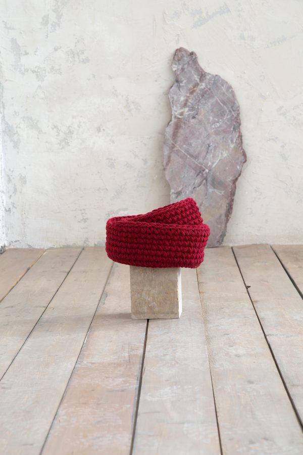Καλάθι 28x15 - Panier Red της Nima Home 60% Cotton - 40% Polyester Καλάθι 28x15