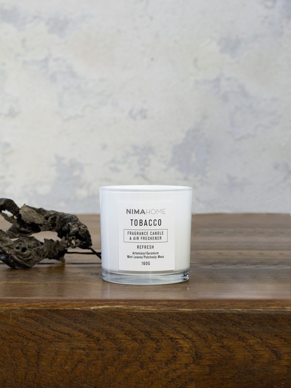Αρωματικό Κερί 160gr - Tobacco της Nima Home Αρωματικό Κερί 160gr