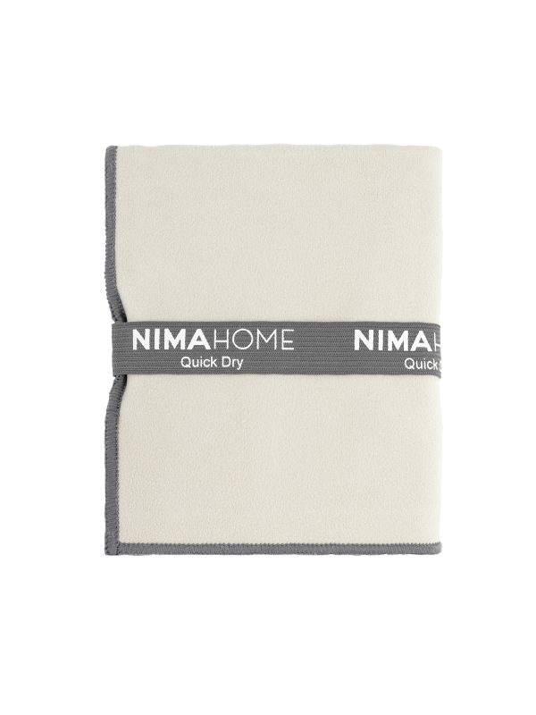 Πετσέτα Γυμναστηρίου 50x90 - Riva Beige της Nima Home 100% Microfiber Πετσέτα 50x90