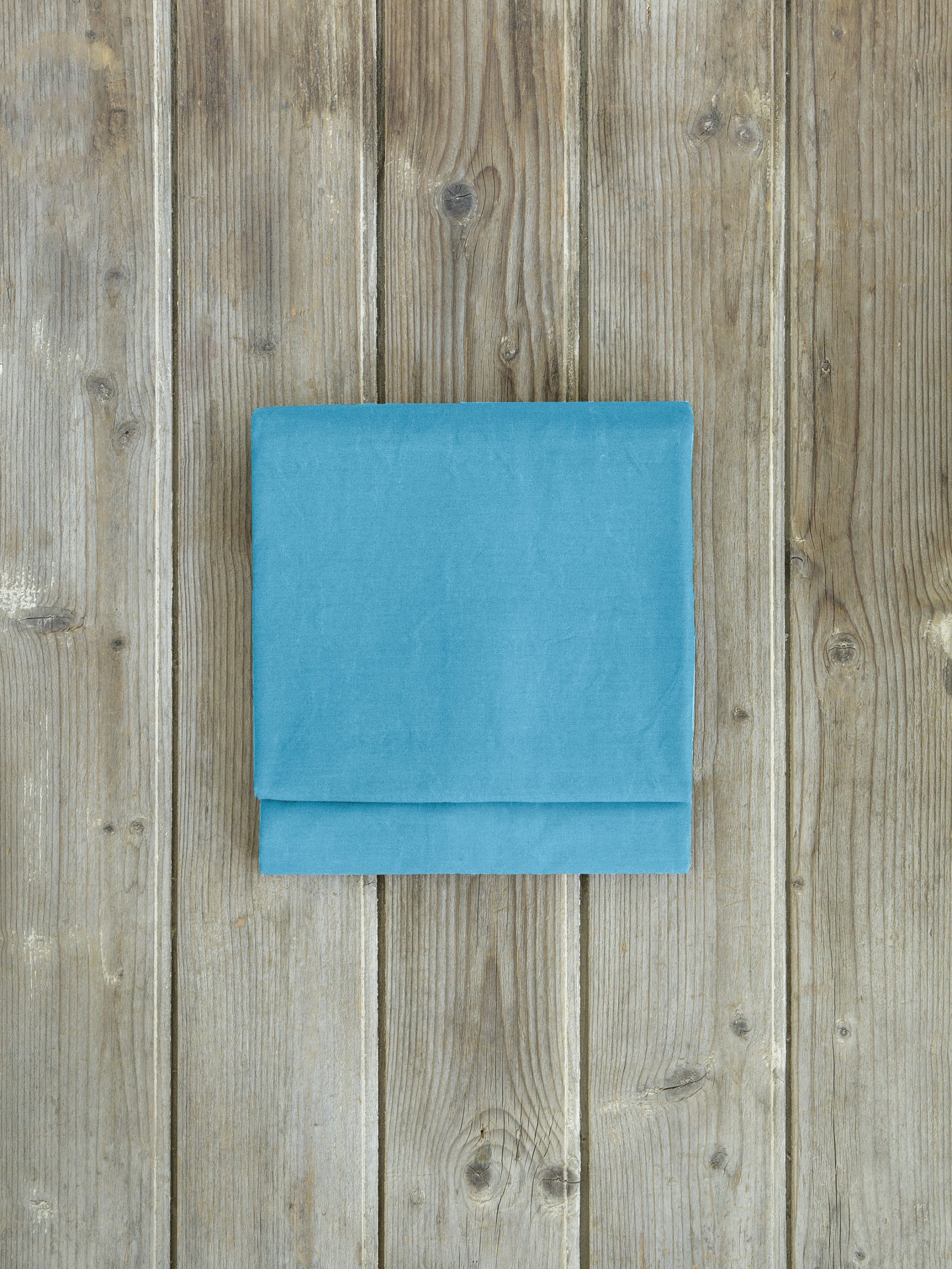 5206482157866-1.jpg Σεντόνι Γίγας Unicolors - Petrol Blue της Nima Home 100% Cotton, 144 T.C. Γίγας 270x280 - Image 1
