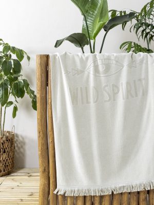 Πετσέτα Θαλάσσης 90x160 - Wild Spirit Jacquard της Nima Home 100% Cotton, Jacquard Πετσέτα 90x160