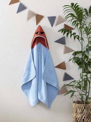Παιδική κάπα 70x120 με κουκουλα - Superhero της Nima Kids 100% Cotton, 400 gsm Κάπα 70x120