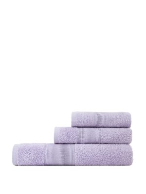 Πετσέτα 50x90 Oasis - Lilac της Nima Home 100% Cotton, 480 gsm Πετσέτα 50x90