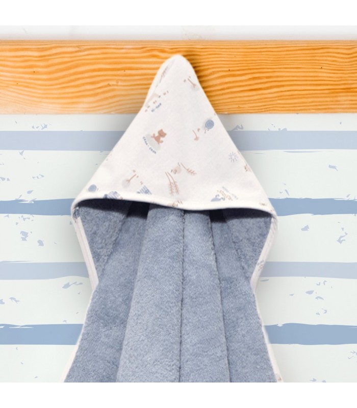 75x75-100-450-design-414-1-oliver-baby-1.jpg Μπουρνούζι κάπα 75x75 100% βαμβάκι 450 γρμ/τμ Design 414-1 Oliver Baby της Oliver Baby - Image 1
