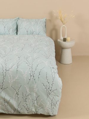 Παπλωματοθήκη Cotton Feelings 2054 Aqua Μονή (170×250) SUNSHINEHOME - Image 3