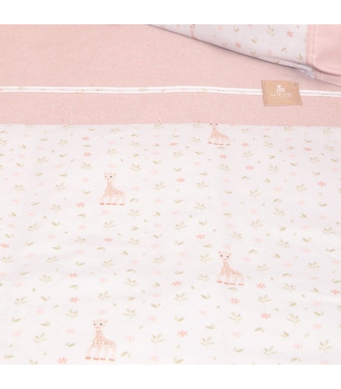 100x140-design-502-sophie-la-girafe.jpg Παπλωματοθήκη με Φερμουάρ 100x140 Design 502 Sophie La Girafe της SOPHIE LA GIRAFE - Image 1