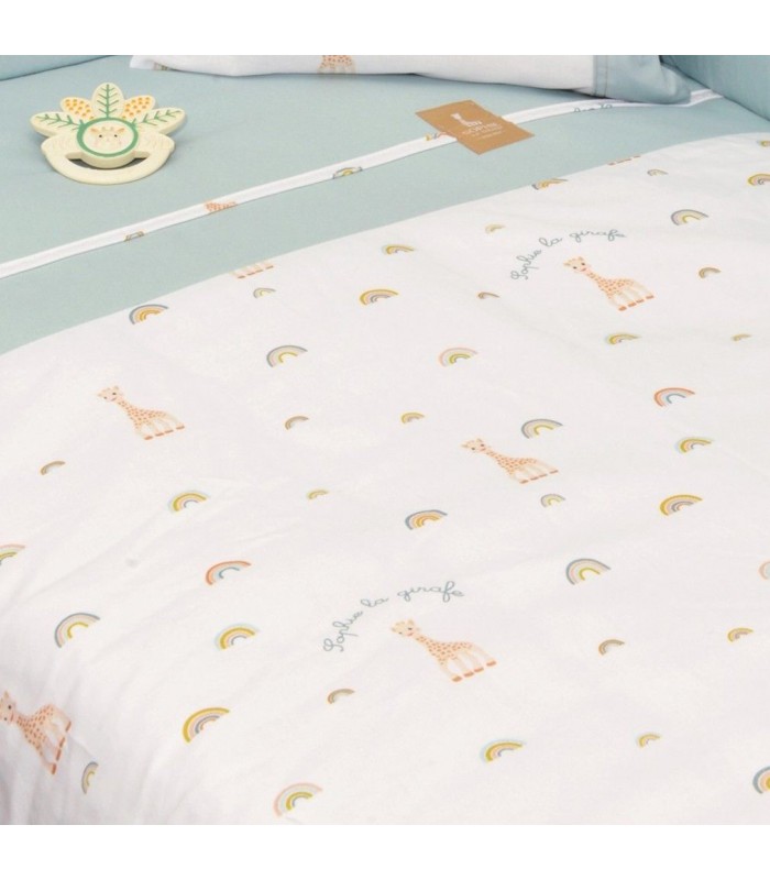 100x140-design-503-sophie-la-girafe.jpg Παπλωματοθήκη με Φερμουάρ 100x140 Design 503 Sophie La Girafe της SOPHIE LA GIRAFE - Image 1