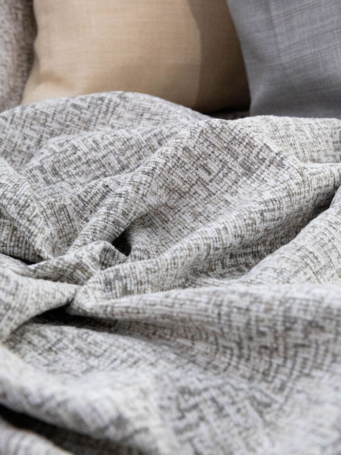 Ριχτάρι Σενίλ Rene 4 Light Grey Σετ 3 τεμαχίων (1θ – 2θ – 3θ) SUNSHINEHOME - Image 4