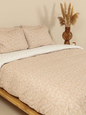 Σετ Σεντόνια Cotton Feelings 2052 Beige Μονό (165x270) SUNSHINEHOME - Image 3