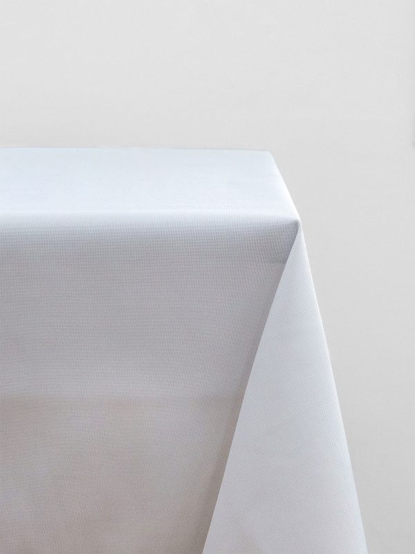 Τραπεζομάντηλο IBIZA αλέκιαστο White 150x150 SUNSHINEHOME