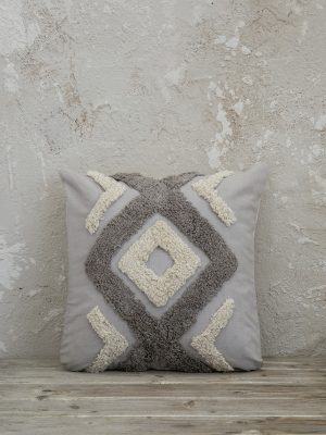 Διακοσμητικό μαξιλάρι 45x45 - Aziza Beige της Nima Home 100% Cotton Μαξιλάρι 45x45 - Image 25
