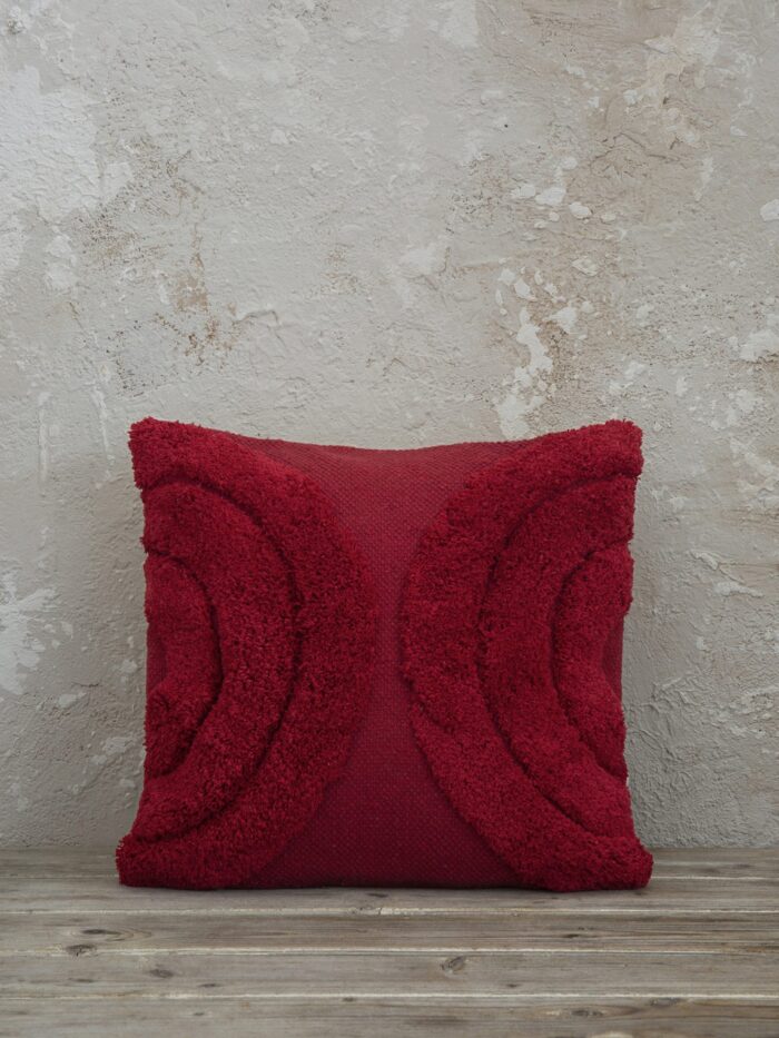 Διακοσμητικό μαξιλάρι 45x45 - Hanna Red της Nima Home 100% Cotton Μαξιλάρι 45x45 - Image 12