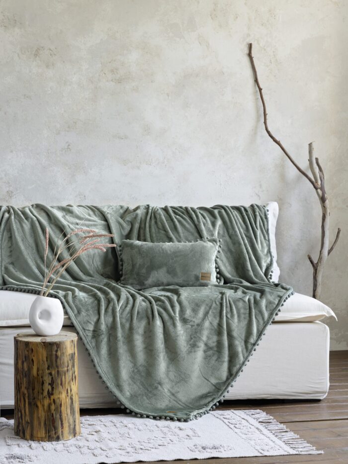 Ριχτάρι 180x250 - Macia Sage Green της Nima Home 100% Polyester, Jacquard Διθέσιος 180x250 - Image 25
