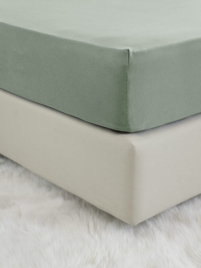 Σεντόνι Γίγας με Λάστιχο - Tender Rock Green της Nima Home 100% Jersey Cotton Γίγας με Λάστιχο 180x200+40 - Image 26