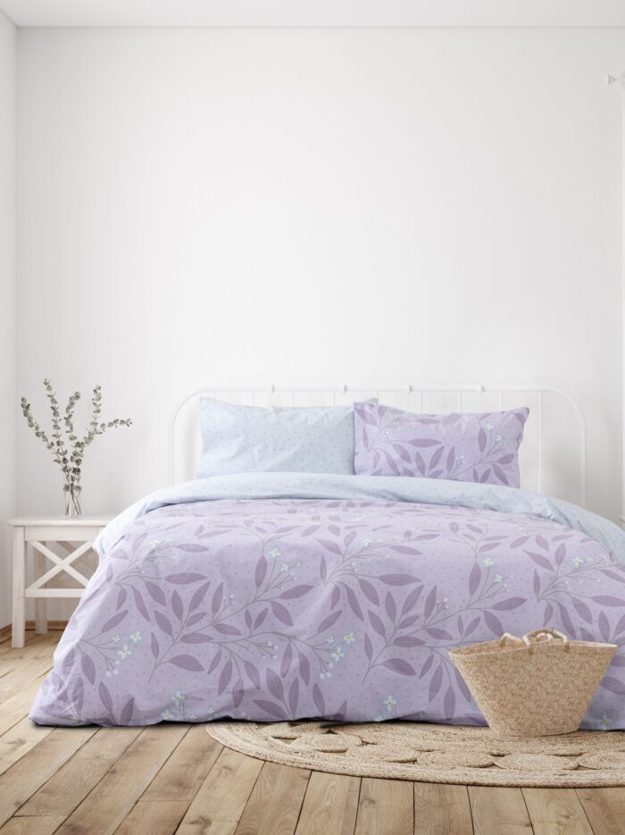 Σετ Σεντόνια Υπέρδιπλα - Louisa της Kocoon Home 100% Cotton, 144 T.C. Υπέρδιπλα (2 x 240x270 + 2 Μαξιλαροθήκες 52x72) - Image 15