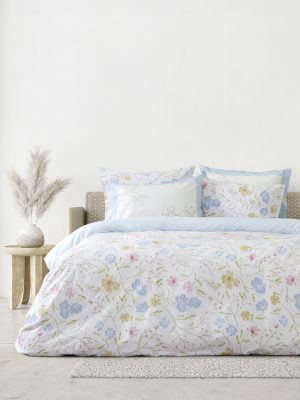 Σετ Σεντόνια Μονά με Λάστιχο - Belleza της Nima Home 100% Cotton, 144 T.C. Μονά με λάστιχο (1 x 100x200+32 + 1 x 170x260 + 1 Μαξιλαροθήκη 52x72) - Image 6