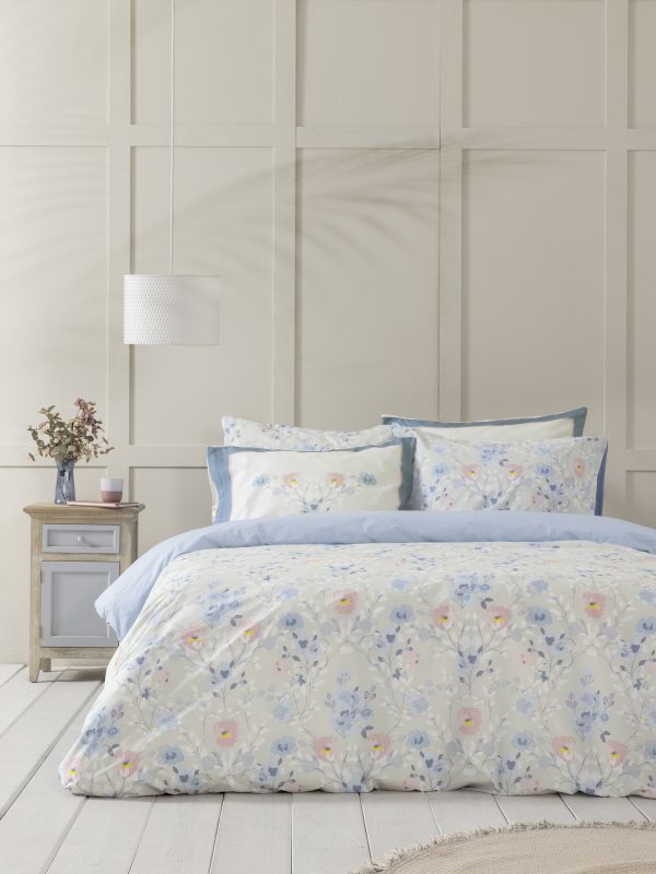 Σετ Σεντόνια Μονά - Idylle της Nima Home 100% Cotton, 144 T.C. Μονά (2 x 170x260 + 1 Μαξιλαροθήκη 52x72) - Image 6